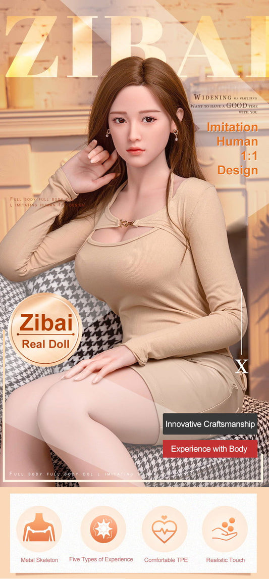 Brown skirt young woman doll - PT Exclusive Custom Master